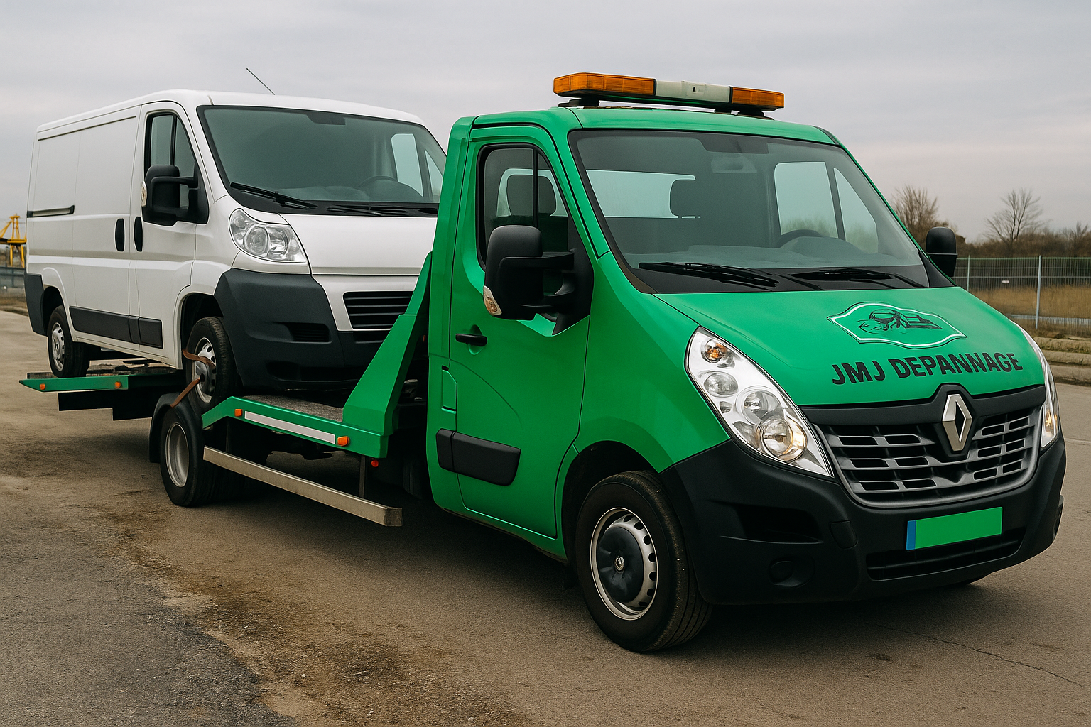 Service dépannage express autoroute Six-Fours-les-Plages - JMJ Dépannage epaviste